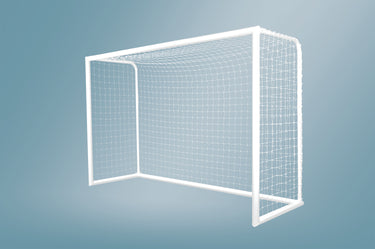 Futsal Goal - Deluxe, Official Size (6 ft. 7 in.H x 9 ft. 10 in.W x 3 ft.3 in.D - 4 in. Sq. Net) (2m x 3m)
